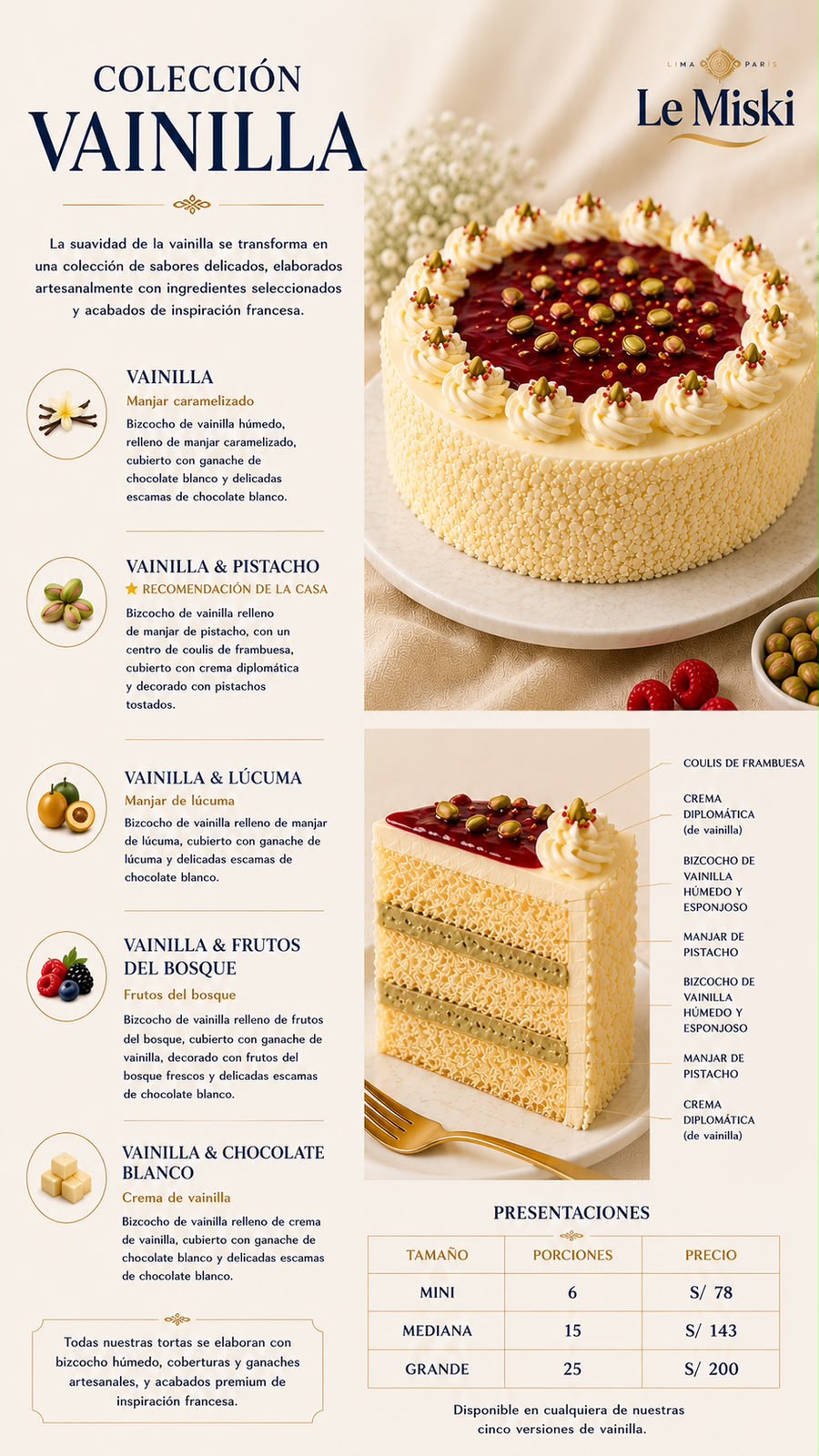 Colección Vainilla Le Miski